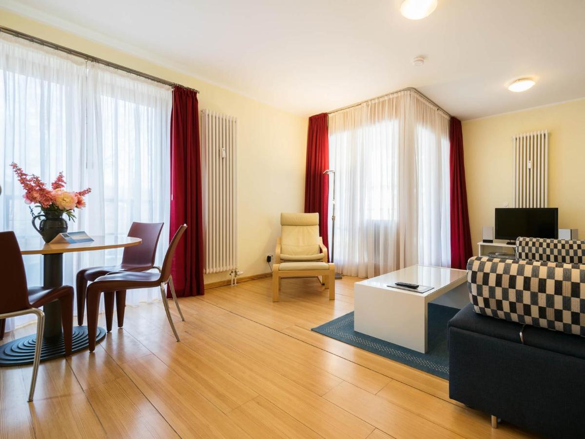 Kaiservillen Heringsdorf - Ferienwohnung Mit 1 Schlafzimmer Und Balkon D211 Eksteriør bilde
